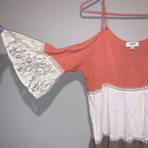 Shoulder Cut-Out Umgee Top